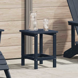 Side Table Navy Blue 38 x 38 x 46 cm Polyethylene 42006634
