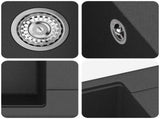 Sink Black 670 x 460 mm Granite 42028408