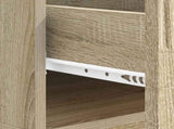Coffee Table Sonoma Oak 49 x 50 x 37 cm Engineered Wood 895427