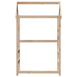 Kids' Bed Roof 108x70x176.5 cm Solid Wood Pine 846988