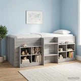 Bed Cabinet 2 pcs Grey Sonoma 66 x 33 x 48 cm Engineered Wood 893728