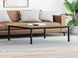 Coffee Table Artisian Oak 100 x 100 x 45 cm Engineered Wood 892589