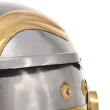 Roman Soldier Helmet Antique Replica LARP Silver Steel 286210