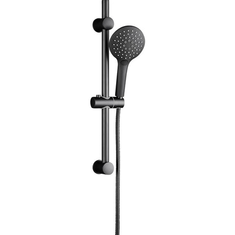 ZNTS SCHÜTTE Shower Bar Set RAVEN Matt Black 429378