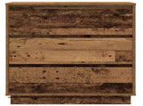 Bedside Cabinet Old Wood 71 x 34.5 x 75 cm Engineered wood 869640