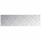 Stair Tread Rectangular 4 pcs Silver 70 x 20 cm Aluminium 4104258