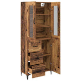 Highboard Old Wood 69.5 x 34 x 180 cm Engineered Wood 3415777