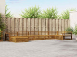 Outdoor Sofa Set 7 pcs Natural 3373829