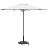 Parasol Base Art Deco Black 45 x 39.5 cm Iron 42002564