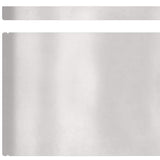 Lawn Edging 4 pcs Silver 450 x 0.05 x 20 cm Stainless Steel 868029