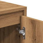 ZNTS TV Cabinet Artisan Oak 102x37.5x52.5 cm Engineered Wood 856783