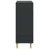 Sideboard Black 66 x 34.5 x 90 cm Engineered Wood 894586