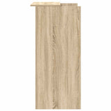 Reception Desk Sonoma Oak 55x50x103.5 cm Engineered Wood 859017
