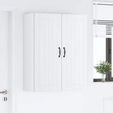 Wall Cabinet LUCCA White 80 x 31 x 100 cm Engineered Wood 885145