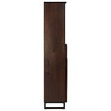Sideboard Brown 38x34x160 cm Solid Wood Mango 377546