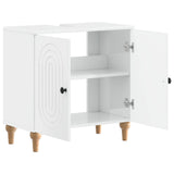 Bathroom Sink Cabinet ALKMAAR High Gloss White 896129