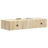 Wall-Mounted Side Table Sonoma Oak 87.5 x 34.5 x 17 cm 898157