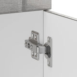 Kitchen Base Cabinet Lucca Grey Sonoma Engineered Wood 853723