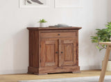 Storage Cabinet 63 x 30 x 79 cm Solid Mahogany Wood 42012413