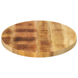 Table Top 90x40x3.8 cm Oval Solid Wood Mango 370829