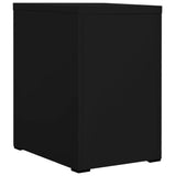 Filing Cabinet Black 46x62x72.5 cm Steel 336272