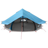 Tipi Tent with Roof Blue 800 x 800 x 430 cm Polyester and Steel 42028716