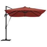 Umbrella Terracotta 352 x 251 x 265 cm Polyester and Aluminium 42003334