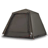 Fishing Tent 4-Person Brown Quick Release 4005330