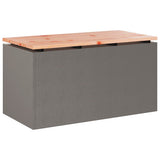 Garden Bench Rusty 80 x 40 x43 cm Weathering steel 874904