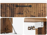 Wall-Mounted TV Cabinet Old Wood 78.5 x 41 x 30 cm 899033