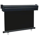 Balcony Side Awning 105x250 cm Black 48412