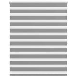 Zebra Blind 140 x 175 cm Grey 240223