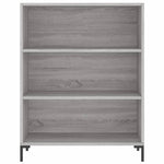 Highboard Grey Sonoma 69.5x34x180 cm Engineered Wood 3196073
