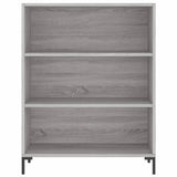 Highboard Grey Sonoma 69.5x34x180 cm Engineered Wood 3196073