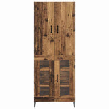 Highboard Old Wood 69.5 x 34 x 180 cm Engineered Wood 3415705
