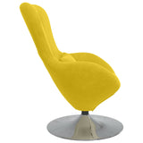 Egg Chair Yellow 63 x 73 x 90 cm Velvet 42002731