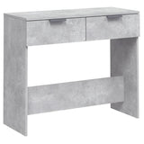 Console Table Concrete Grey 90x36x75 cm Engineered Wood 811335