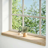 Window Sills 2 pcs Untreated 80x20x2 cm Solid Wood Oak 4009094