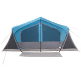 Cabin Tent Blue 480 x 273 x 205 cm Polyester and Steel 42028686