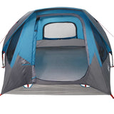 Family Tent Cabin 6-Person Blue Waterproof 4100668