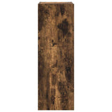 4 Piece TV Cabinet Set Smoked Oak Engineered Wood 3114635