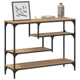 Console Table Artisan Oak 100 x 30 x 75 cm Engineered wood 883541