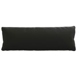1-Piece Back Cushion PUTTEN 100% Polyester Black 947028