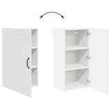 Wall Cabinet LUCCA High Gloss White 40 x 31 x 80 cm 885029