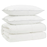90% Goose Down Duvet Set FULDA 3 pcs 135 x 220 cm All Seasons 3442668