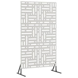 Privacy Screen Grey 100 x 50 x 180 cm Steel 868553