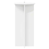 Plant Stand 2 pcs White 40 x 80 cm Engineered Wood 899699