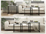 Three Nest of Tables, Marble Effect Finish T3398P344187