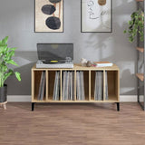 Record Cabinet Sonoma Oak 100x38x48 cm Engineered Wood 831984