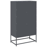 ZNTS Highboard Anthracite 68x39x123 cm Steel 853358